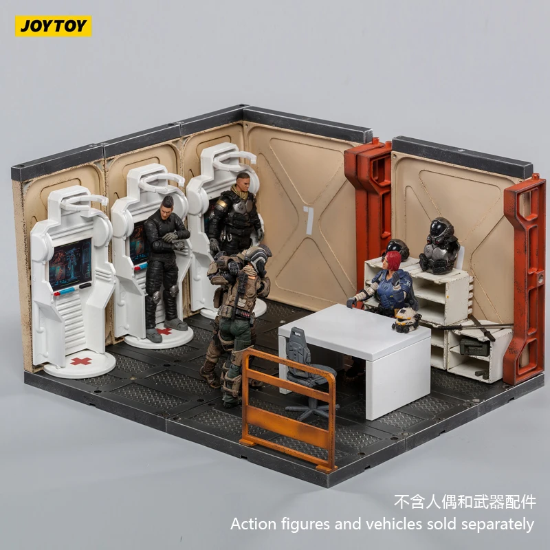 kf S06be487a9d5e4c87bfd2818d2d0277a8p JOYTOY JT 1088 1 18 Mecha Depot Medical Area - Joytoy Figures