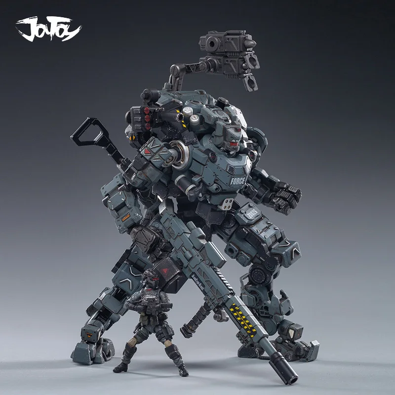 kf S10037c9564ee4a01ada937a03a465e5ed Strengthen JOYTOY Steel bone armour Grey Mechanical Collection Action Figure Model Finished Product 1 25 - Joytoy Figures