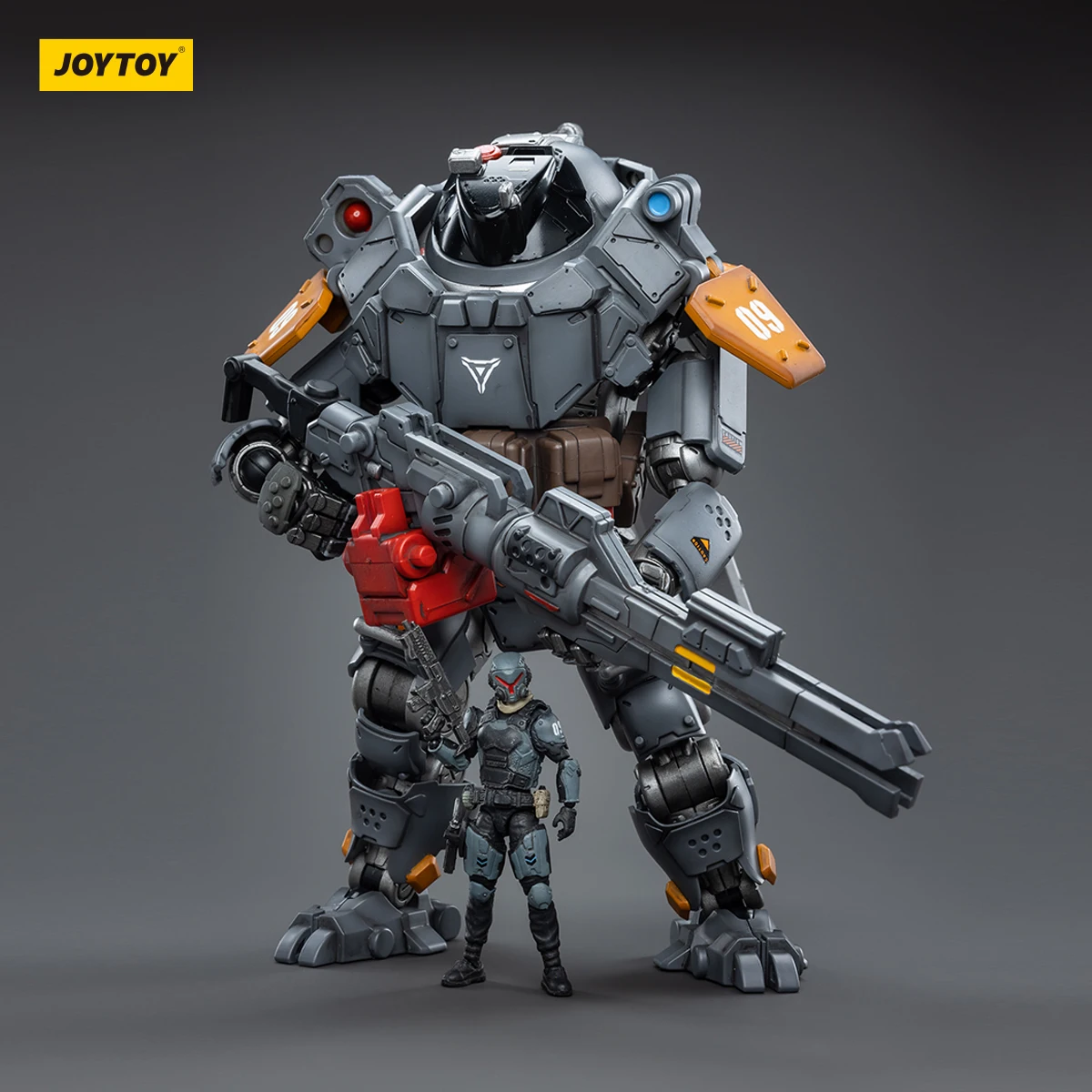 kf S66690929b1c546f7a8d3d4c2d1af817f7 In Stock JOYTOY Dark Source Series 1 18 Action Figures Iron Wrecker 09 Pursue Type - Joytoy Figures